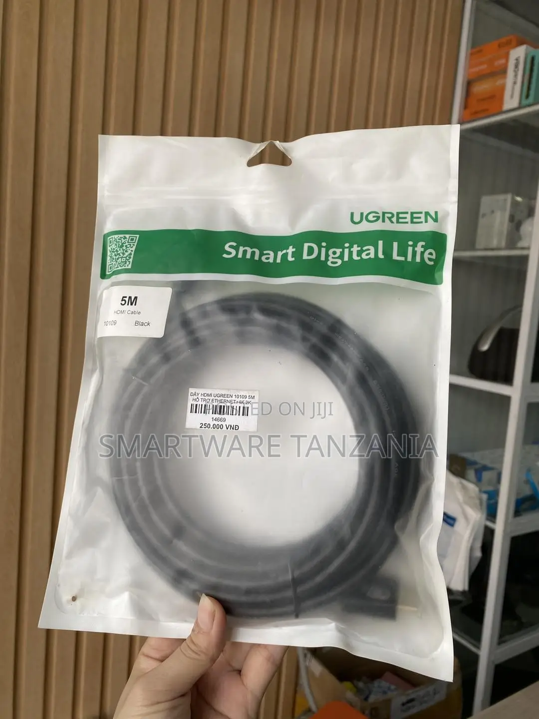 High Speed Ugreen Hdmi to Hdmi Male Cable 5m With Ethernet
