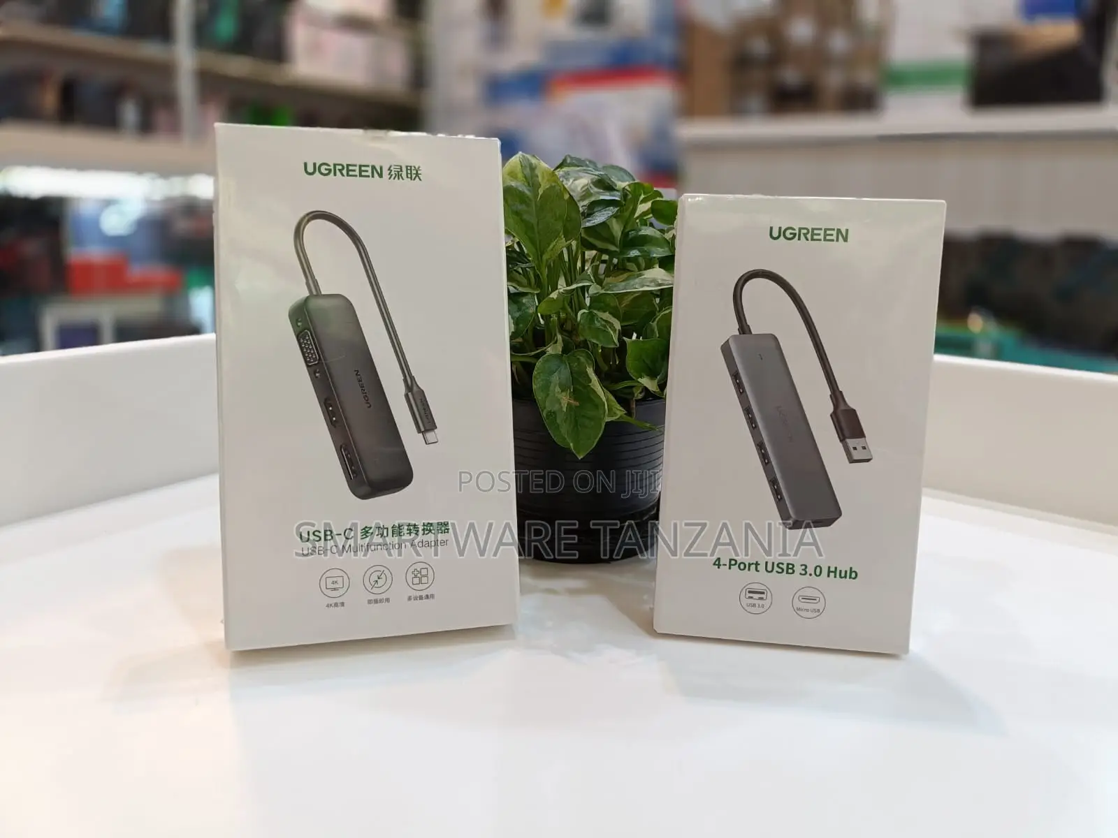 Ugreen Usb-C 5-in-1 Adapter Multiple Usb 3.0 Ports for Data Transfer