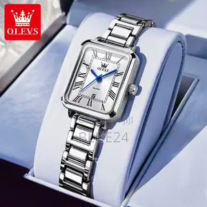 Olevs 5641 Watches for Woman Elegant Square Quartz Watch Waterproof