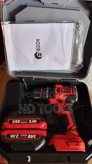 Cordless Driver Drill – Edon Ad-24bl (10mm, Brushless, 24v)