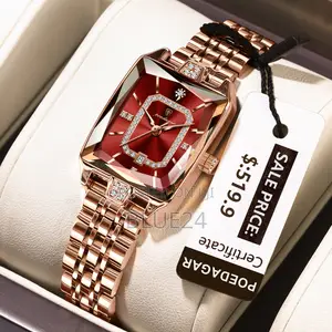 Poedagar Top Elegant Women Wristwatch Waterproof Date Ladies Watch