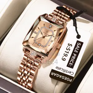 Poedagar Top Elegant Women Wristwatch Waterproof Date Ladies Watch
