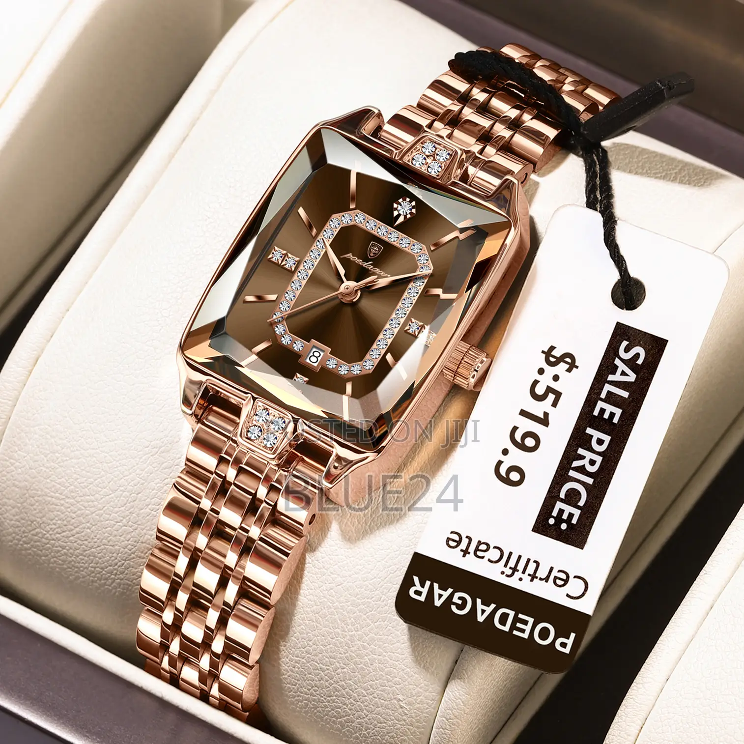 Poedagar Top Elegant Women Wristwatch Waterproof Date Ladies Watch