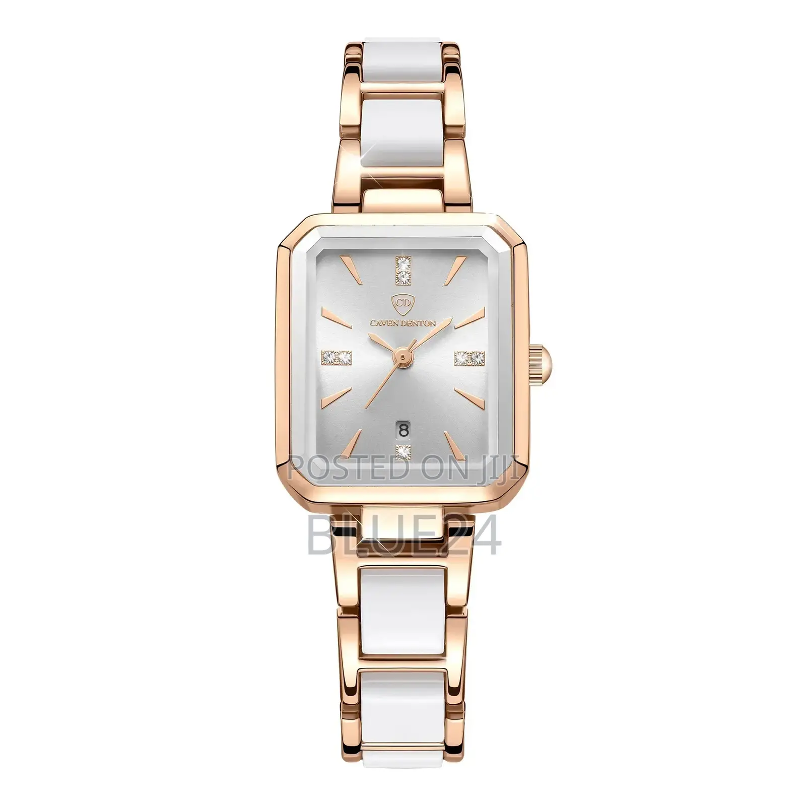 2024 Ceramics Elegant Watch for Women Luxury Brand Waterproof Square