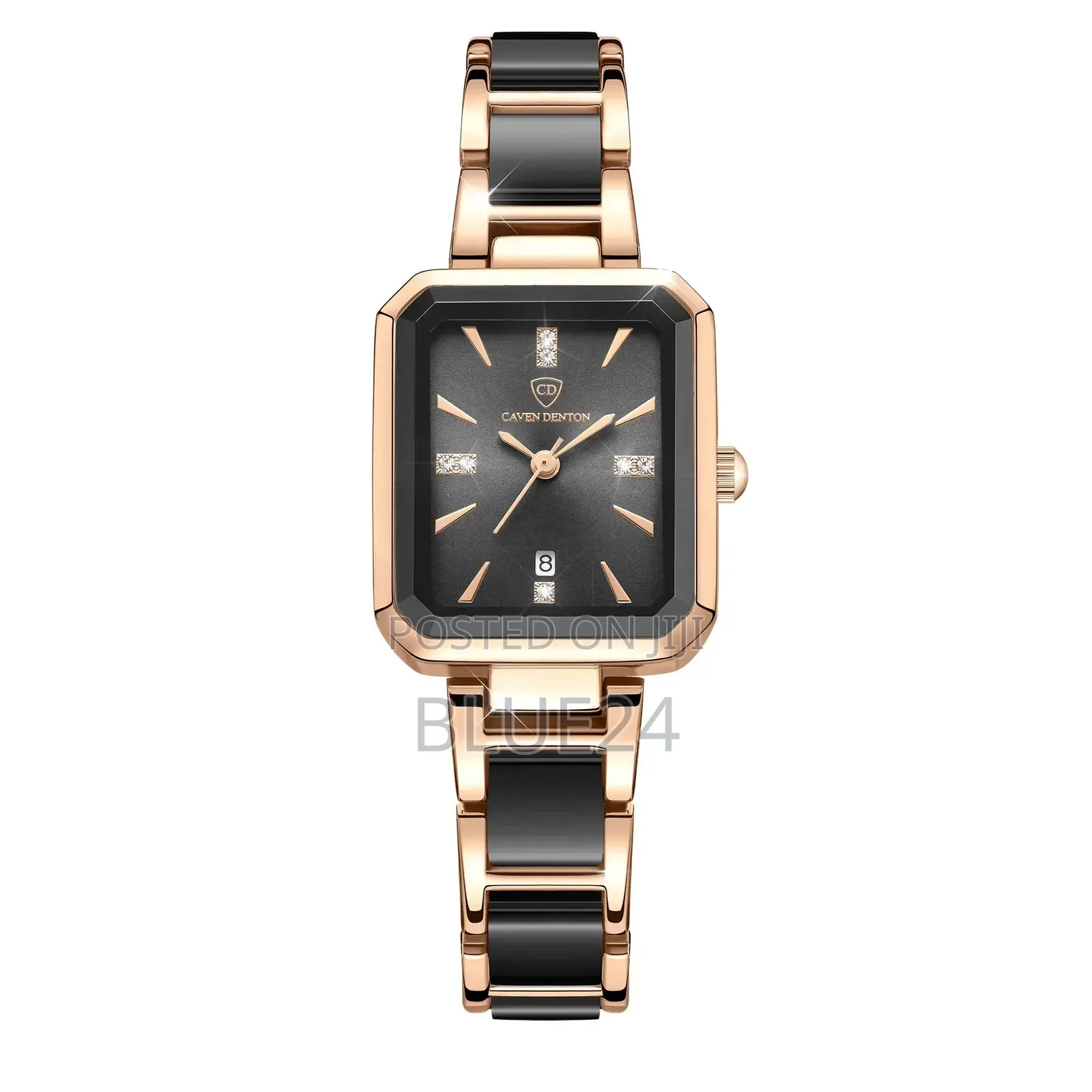2024 Ceramics Elegant Watch for Women Luxury Brand Waterproof Square