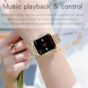 2025 Smart Watch Women 2.01" Full Touch Screen Heart Rate Tracker