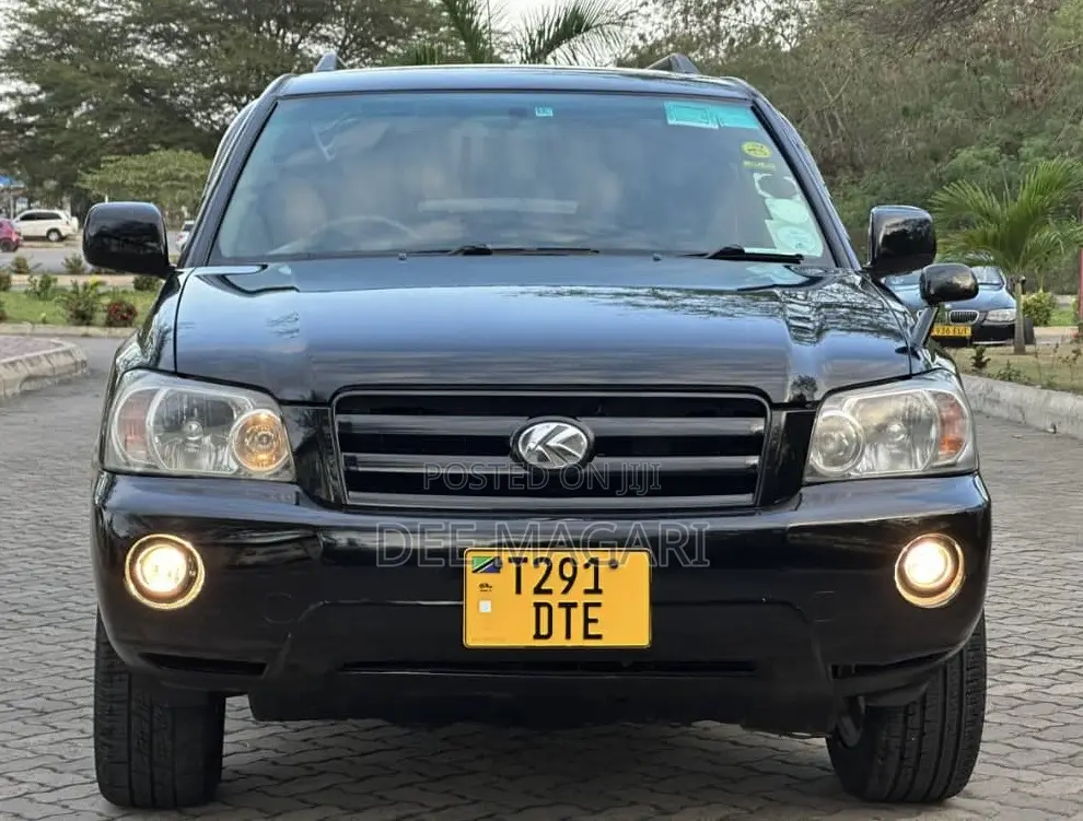 Toyota Kluger 2007 Black