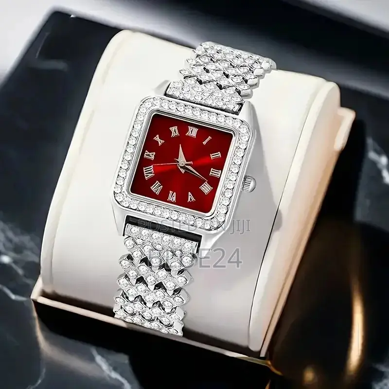 Women's Luxury Quartz Watch Roman Digital Dial Clock Women's Fashion