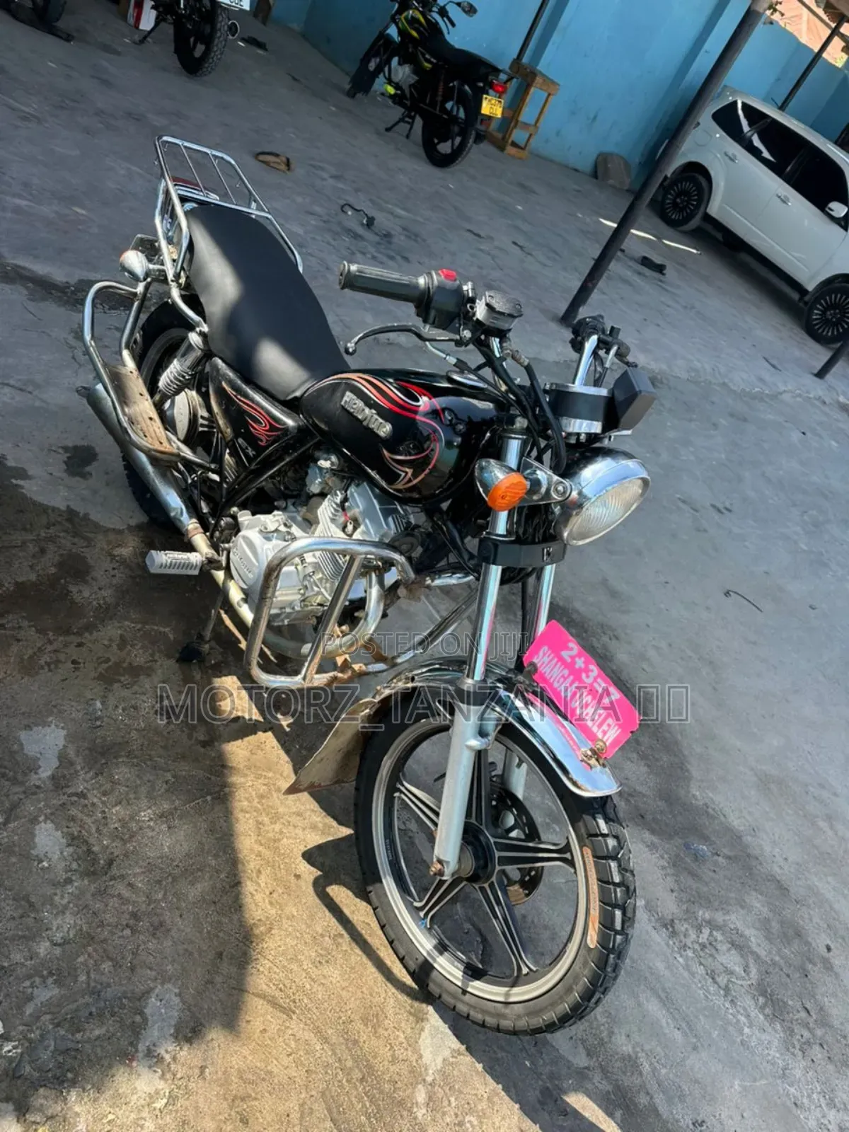Haojue HJ125-8F 2023 Black