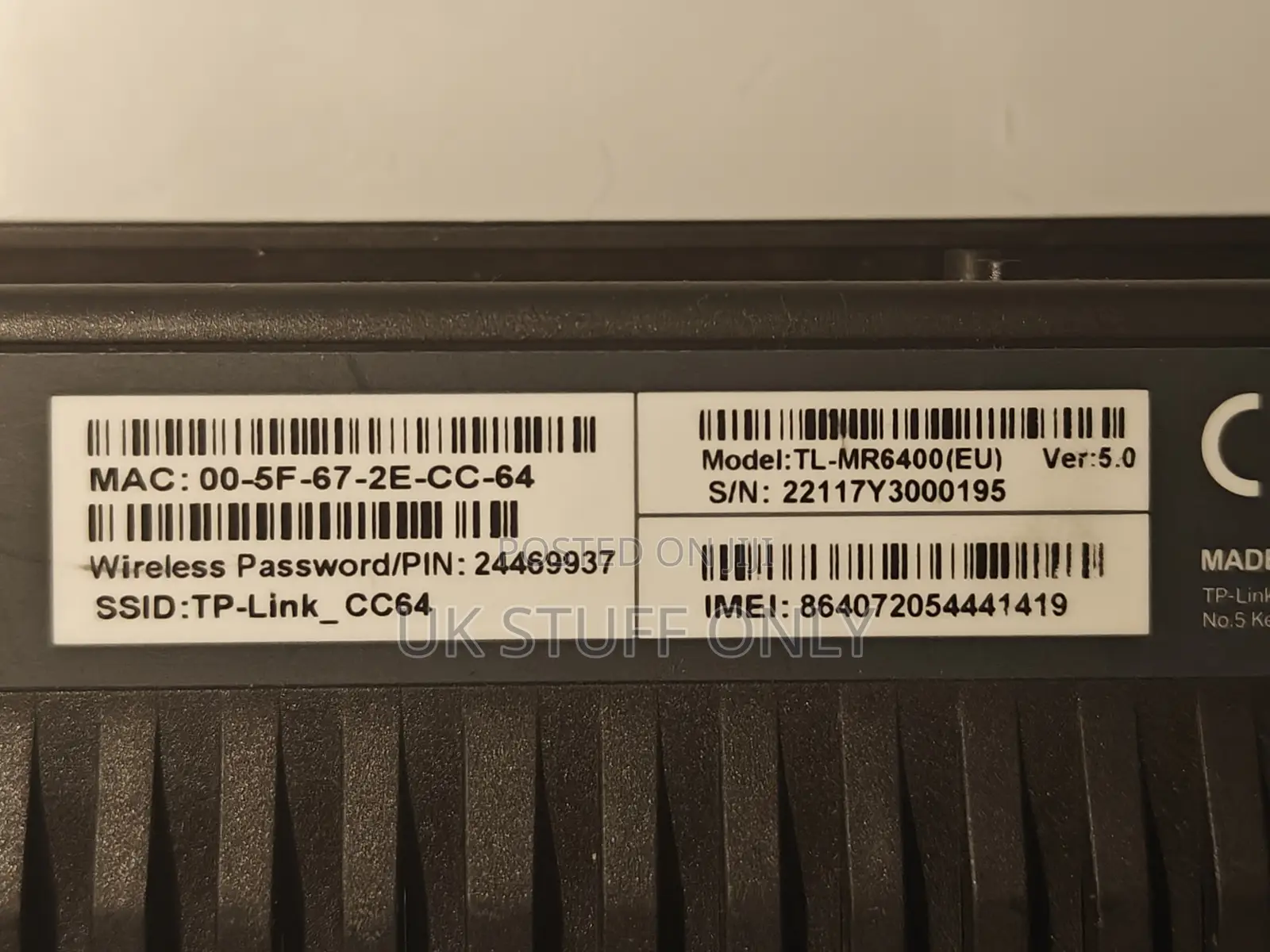 4g Used Tp-Link Router