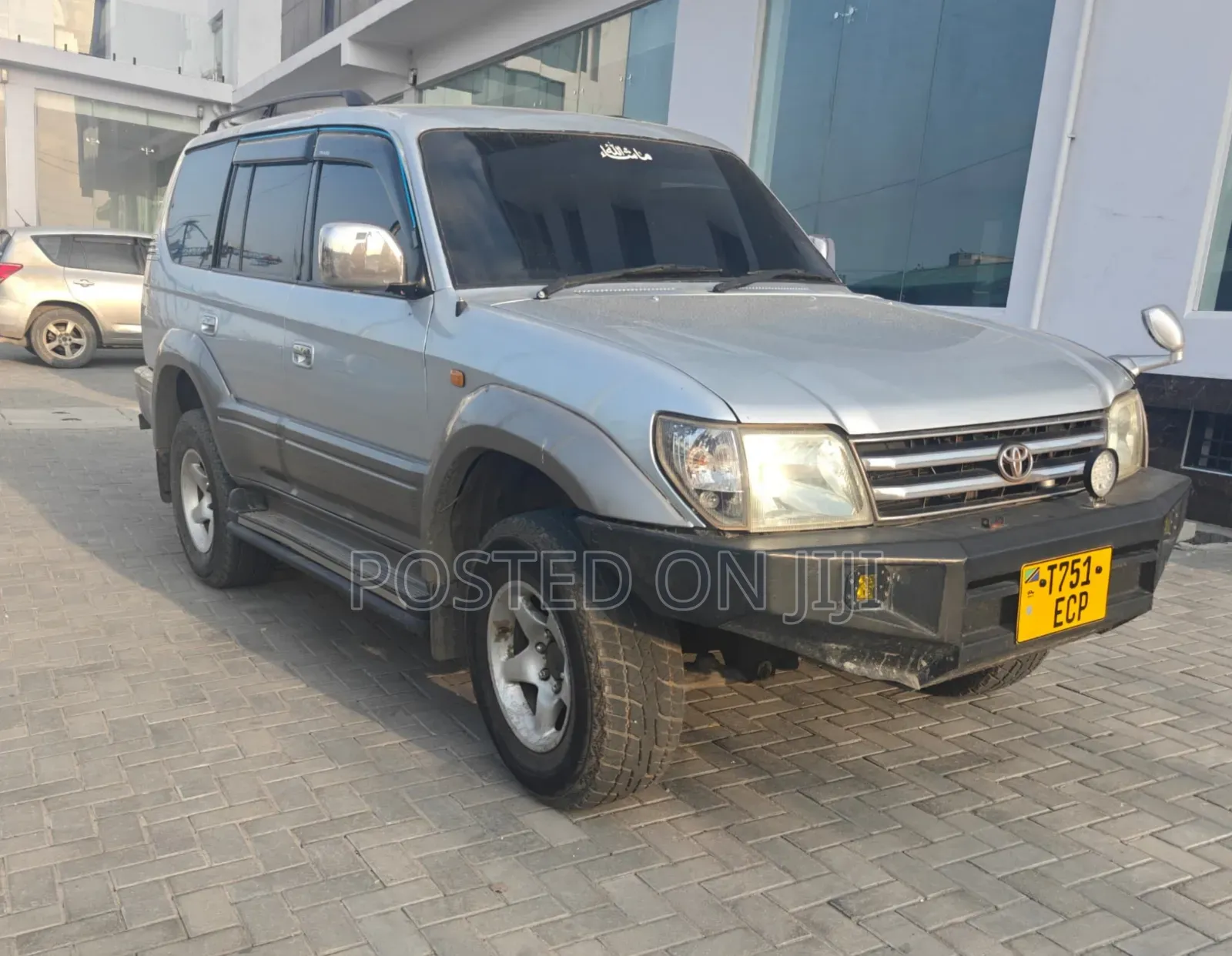 Toyota Land Cruiser 90 1997 Gray