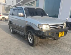Toyota Land Cruiser 90 1997 Gray