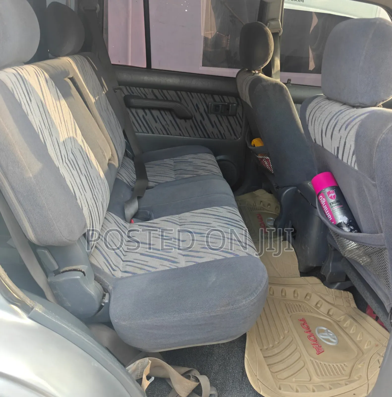 Toyota Land Cruiser 90 1997 Gray