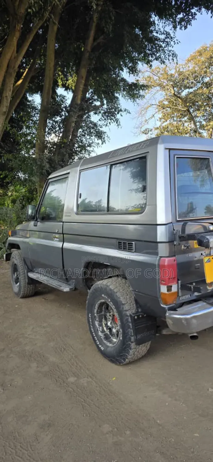 Toyota Land Cruiser 1989 Silver