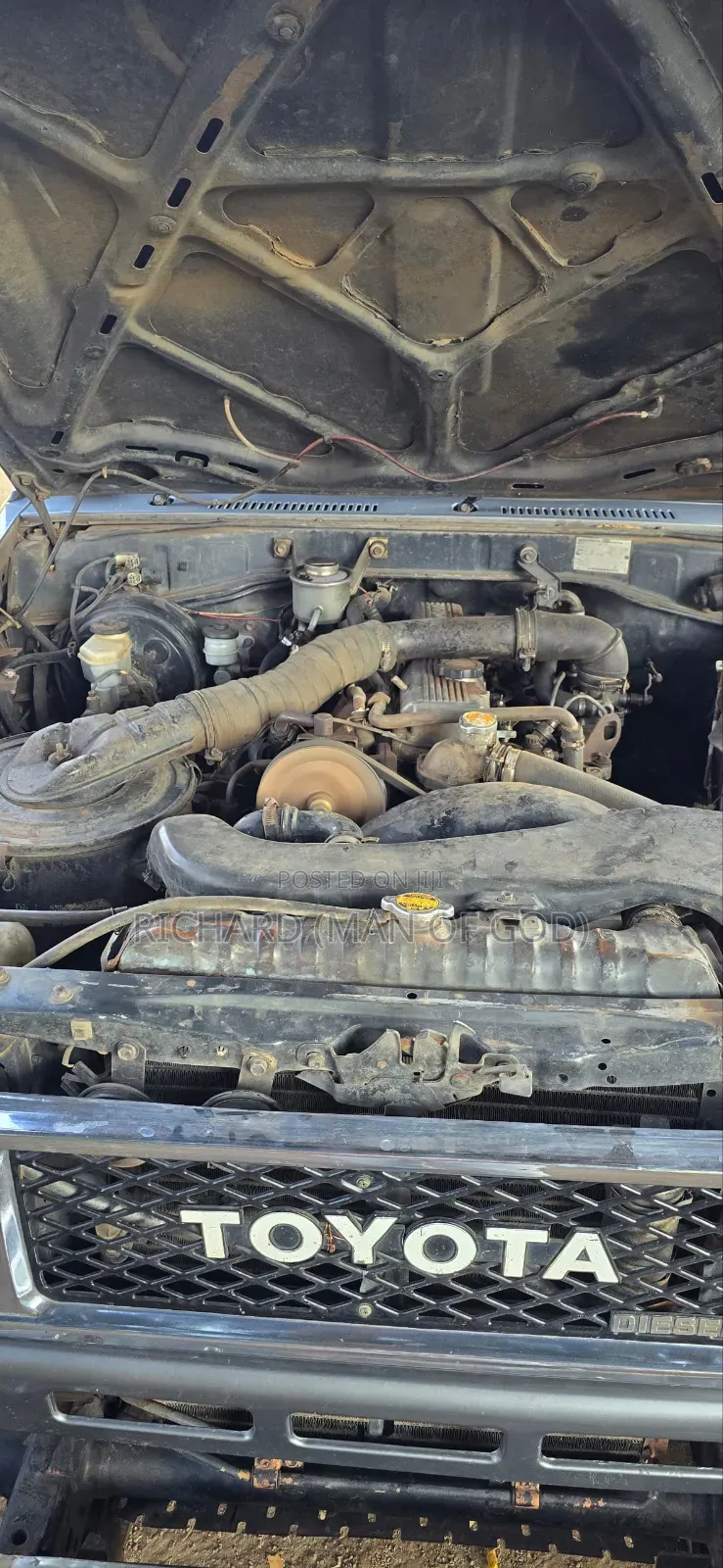 Toyota Land Cruiser 1989 Silver