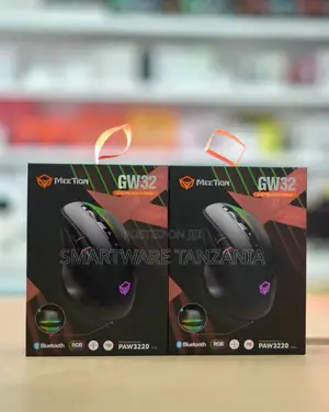 Meetion Gw32 Gaming Mouse - 3 Mode Wireless, Rgb, Dpi, Paw3220