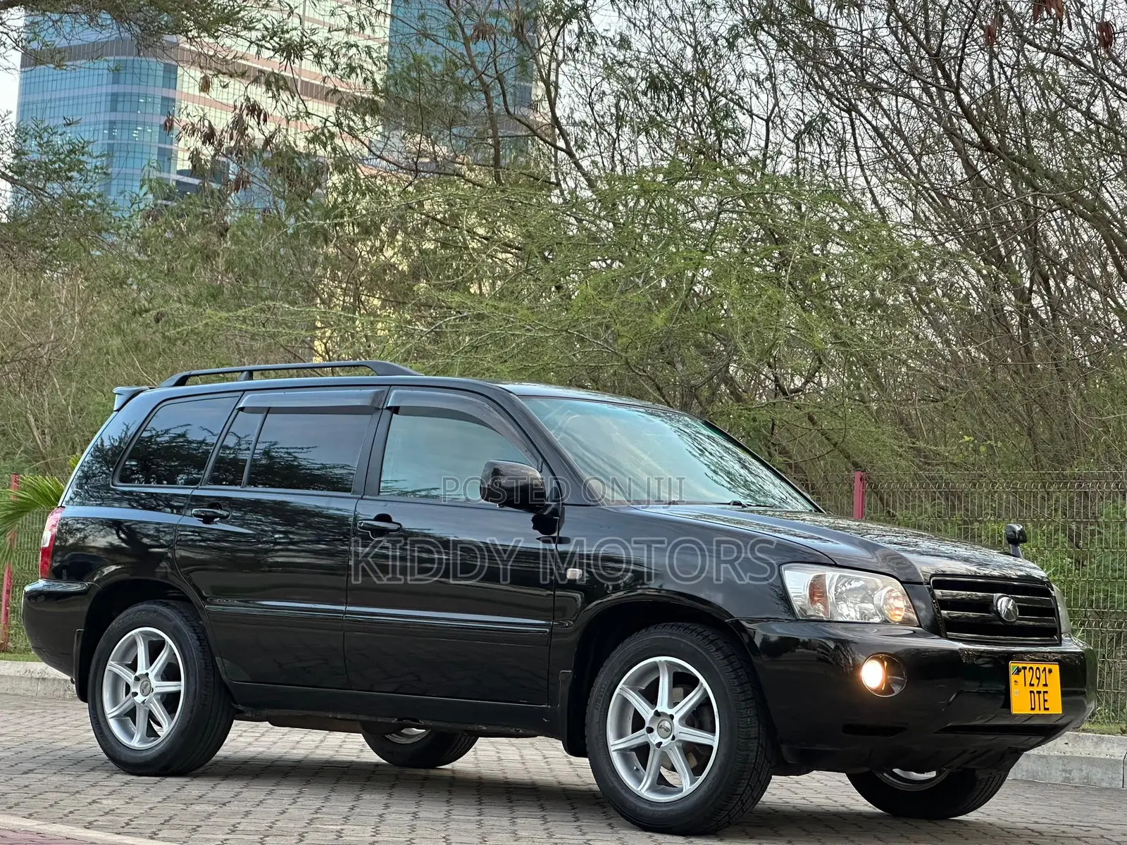 Toyota Kluger 2007 Black