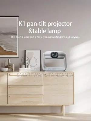  Smart Video Projector - Decoding, Android 11, 260° Stand