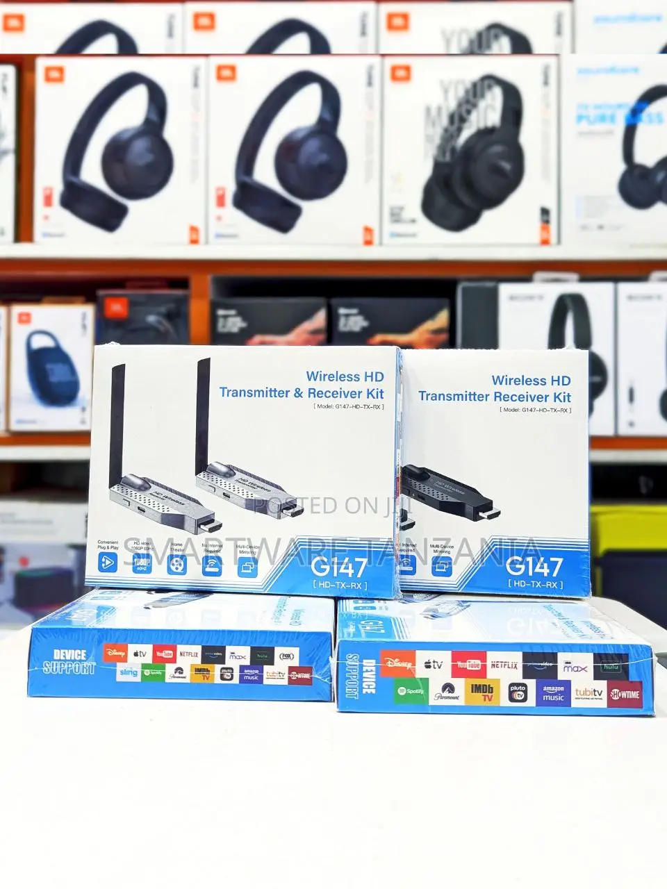 Wireless Hdmi Extender Kit - G147, 1080p, Plug Play, No Wifi