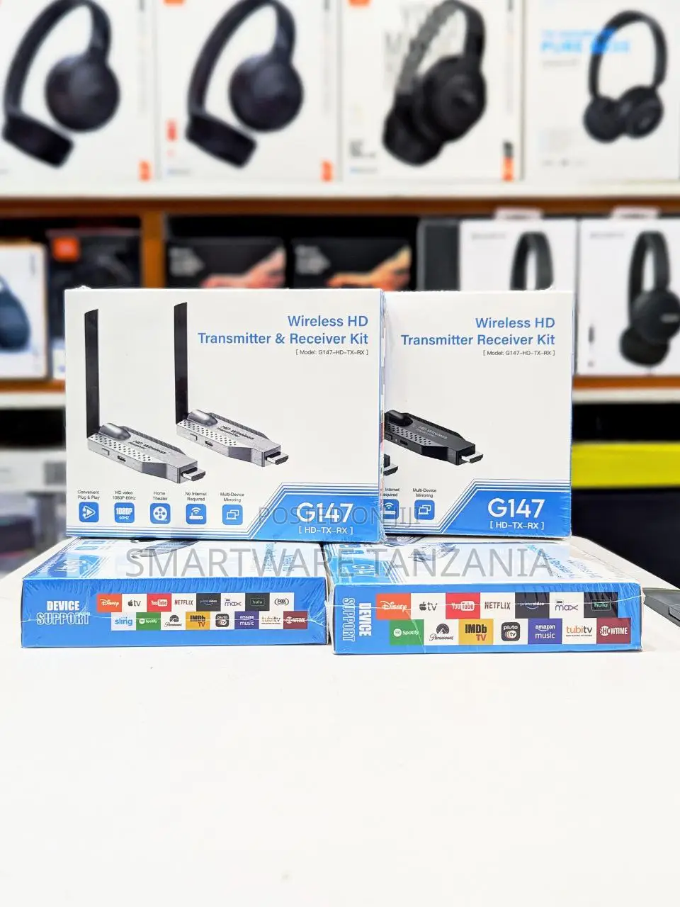 Wireless Hd Video Extender G147 - 1080p Streaming, No Lag