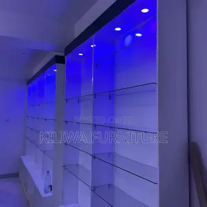 Pharmacy and Cosmetics Design Shelves