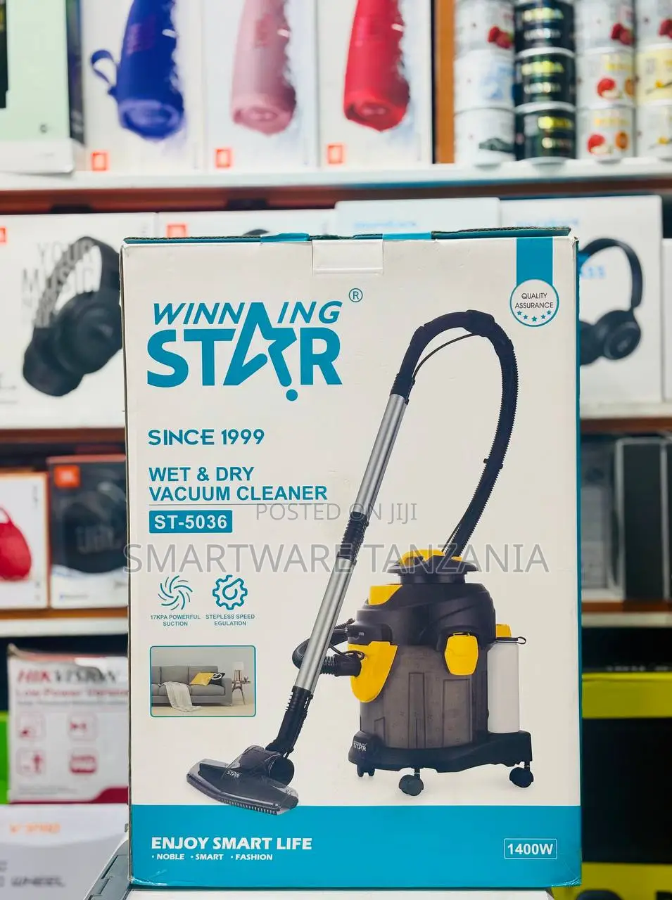 Winning Star St-5036 Wet and Dry Vacuum Cleaner 1400w