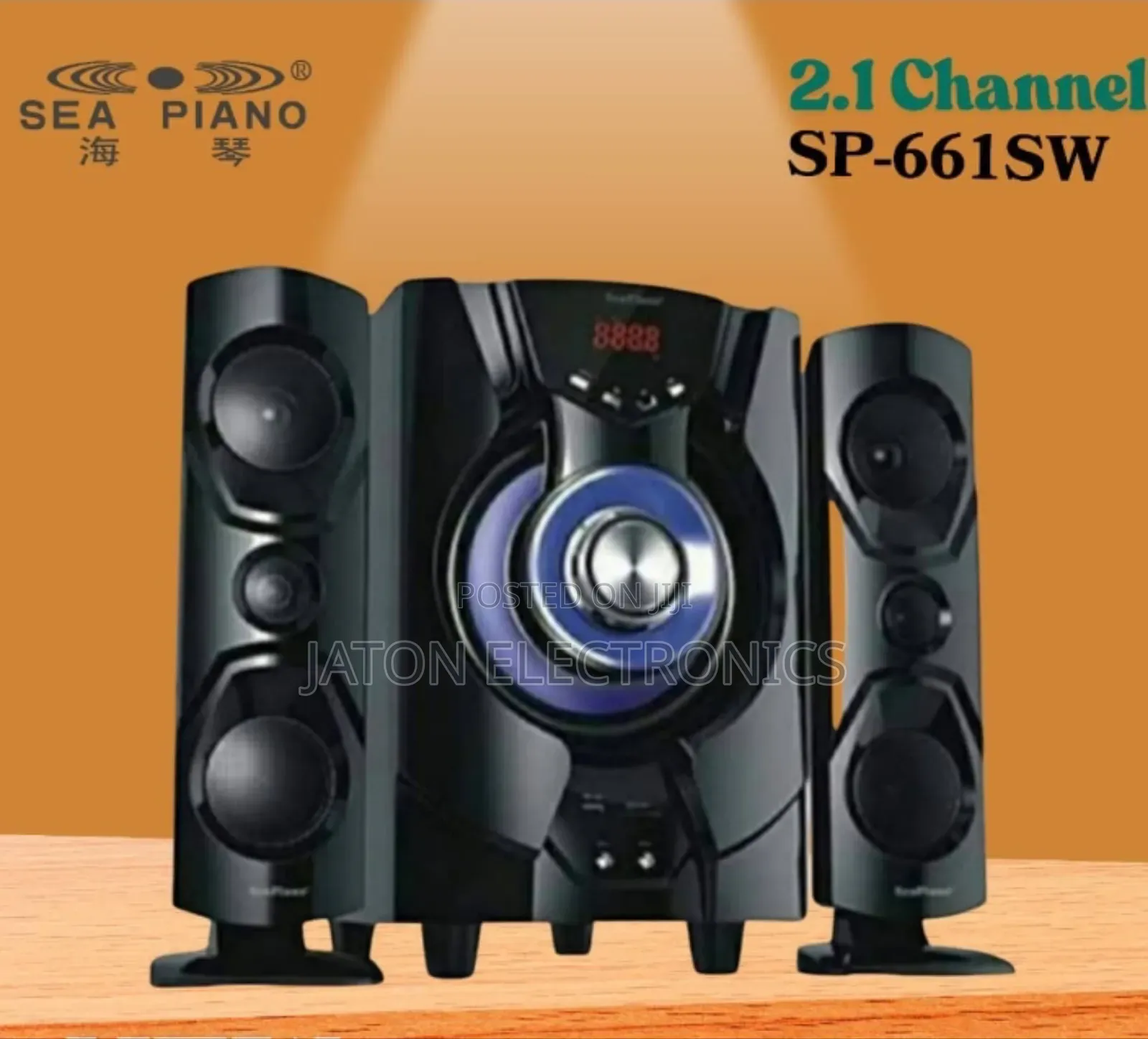 Seapino Subwoofer Sp-661 2.1 Channel