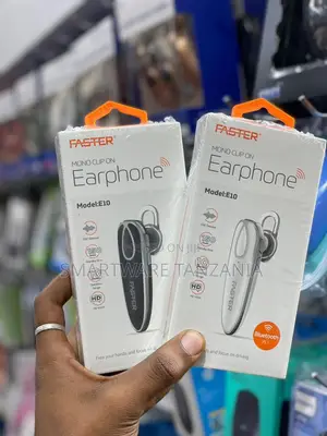 Faster E10 Enc Mono Clip on Wireless Stereo Headset
