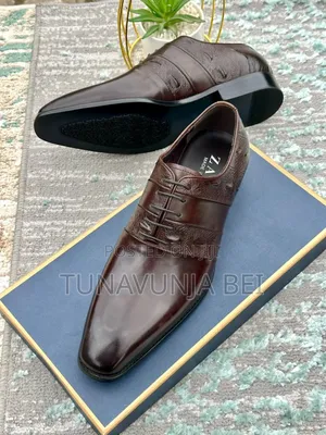 Zaraa Brand / Brown Colour / Leather Shoes