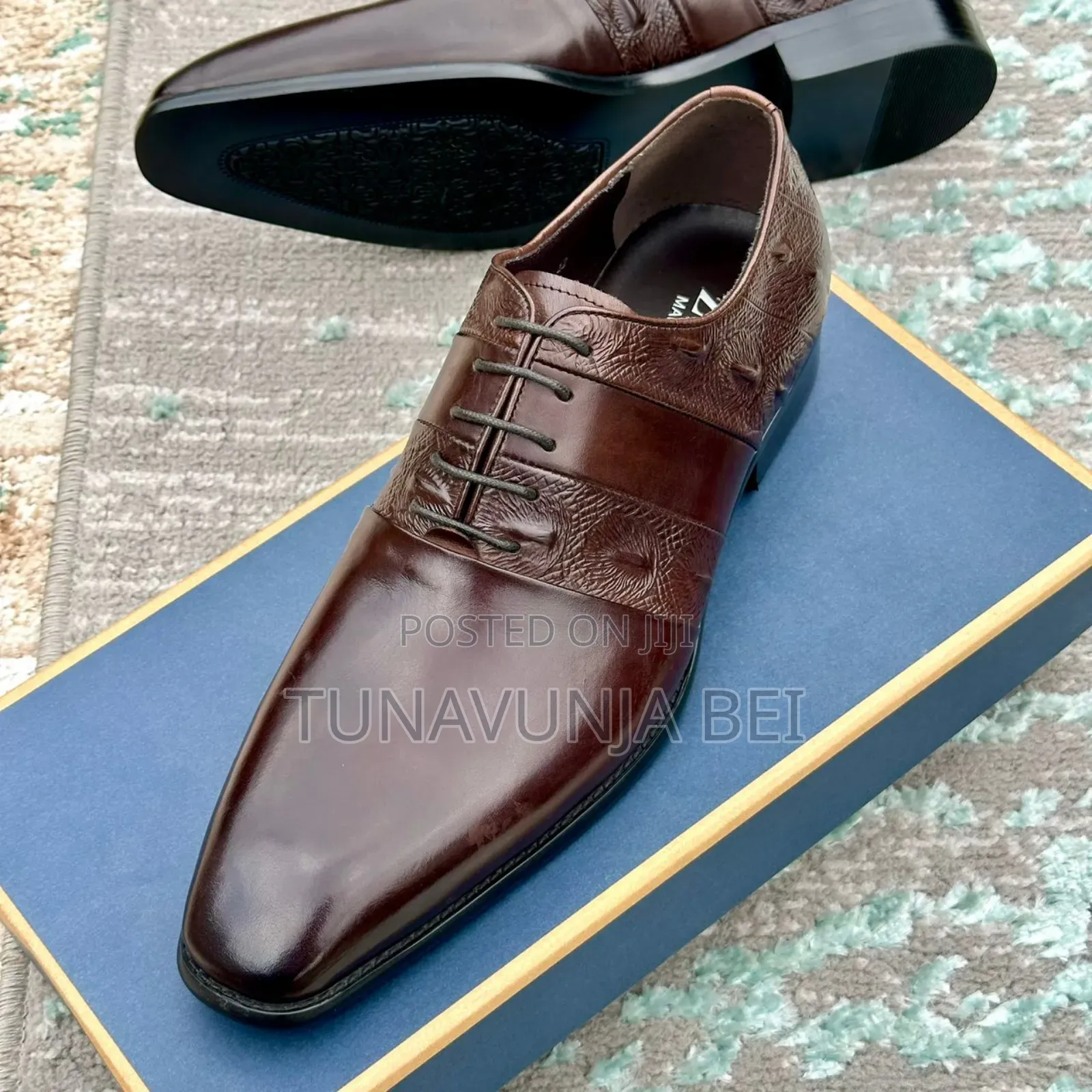 Zaraa Brand / Brown Colour / Leather Shoes
