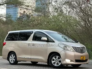 Toyota Alphard 2008 Gold