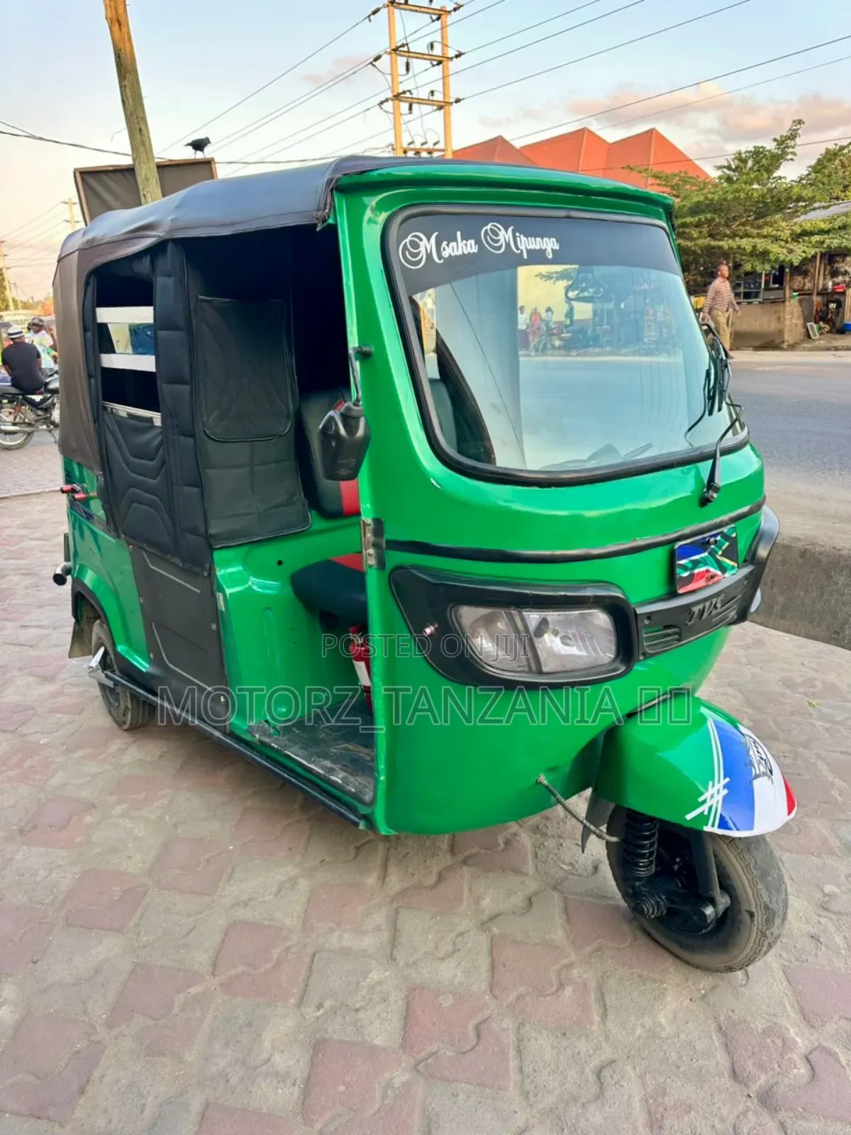 TVS King Deluxe Plus iTouch Start 2023 Green