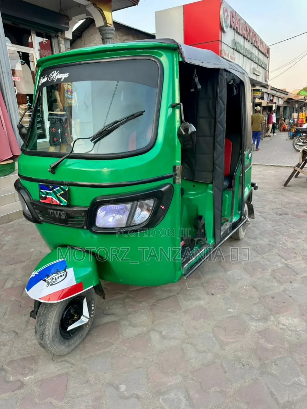TVS King Deluxe Plus iTouch Start 2023 Green