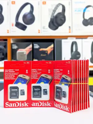 Sandisk 8 Gb Microsdhc Card With an Adapter