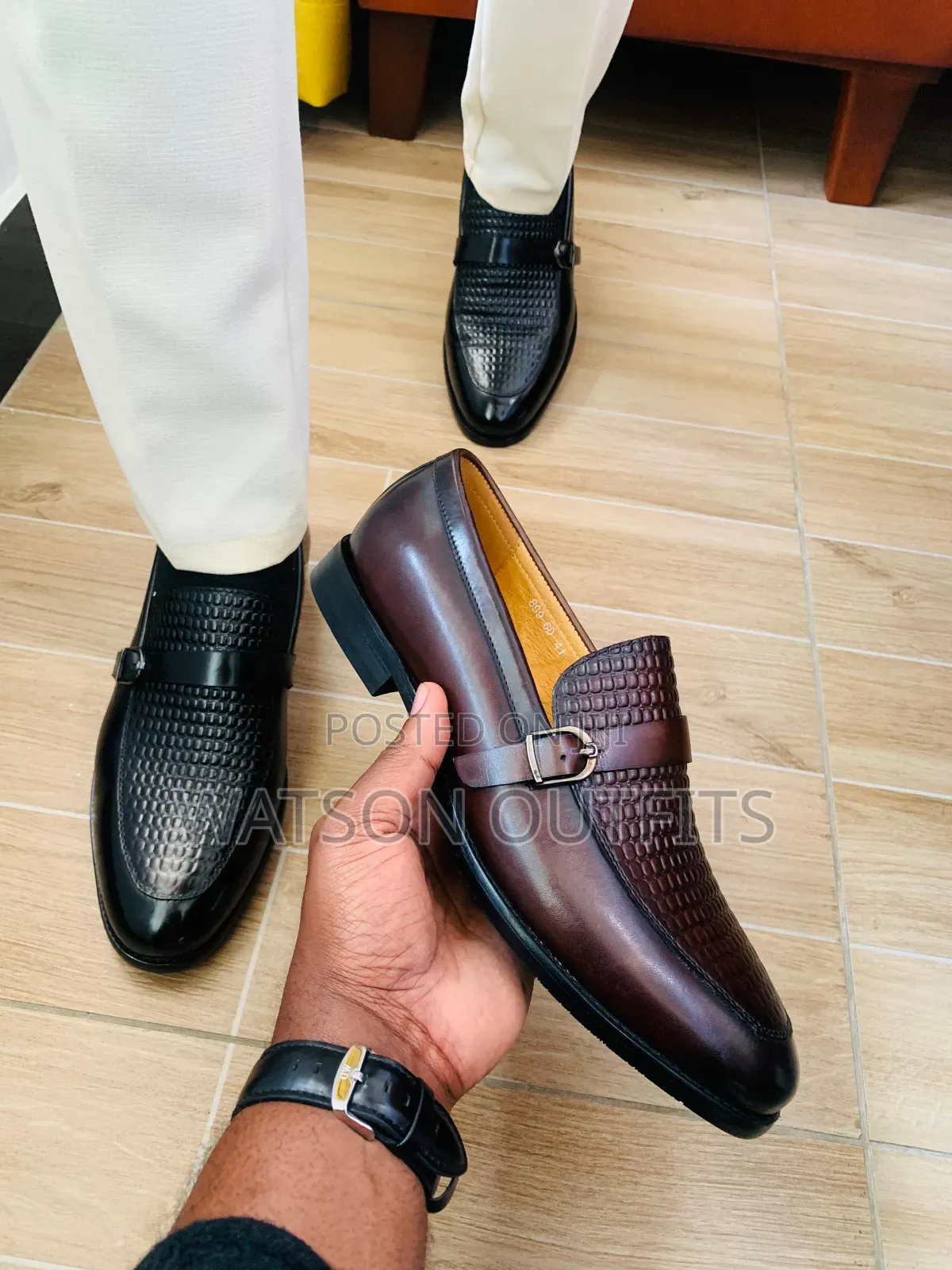 Viatu Vya Kiume or Men's Shoes Hotly Ceremonial