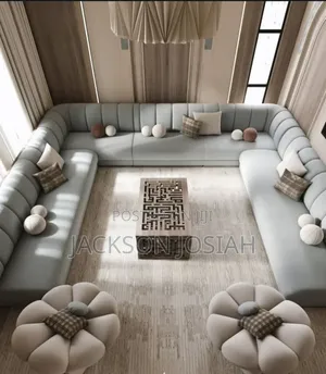 L Shape Sofa and Arm Chair