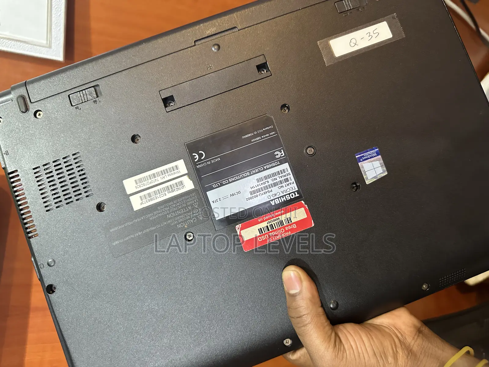 Laptop Toshiba Tecra C40 8GB Intel SSD 128GB