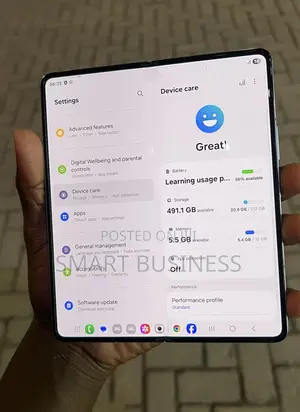 New Samsung Galaxy Z Fold 5 512 GB Purple