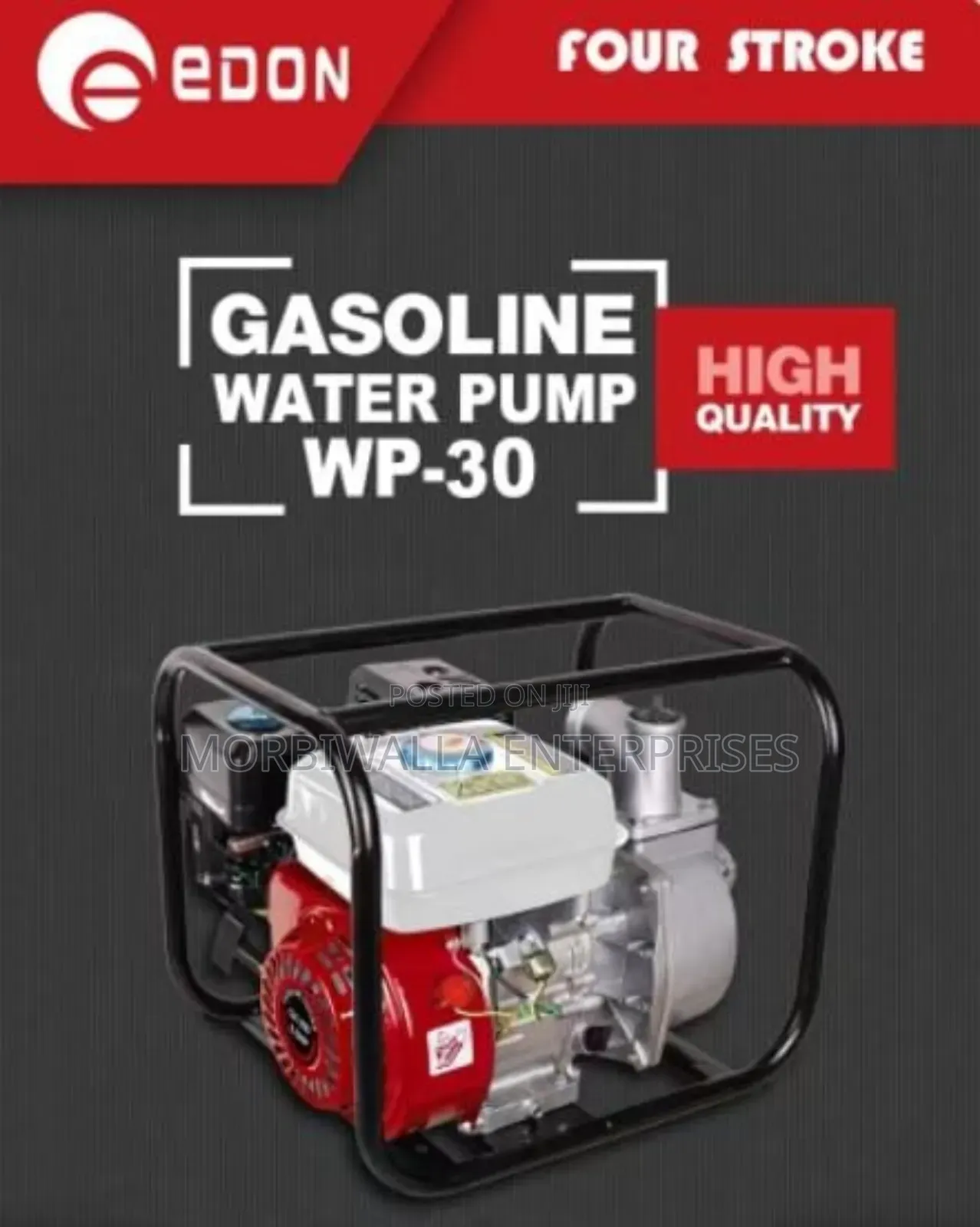 Gasoline Water Pump 3" Edon