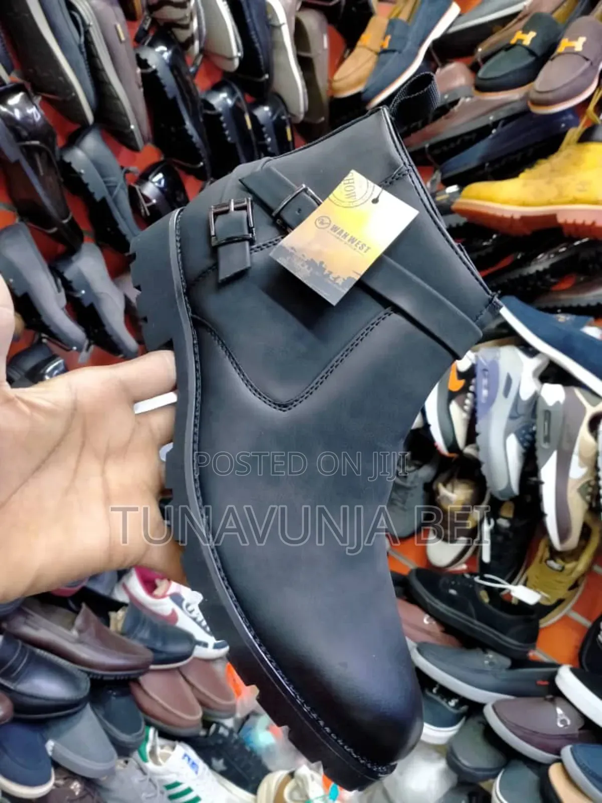 Wan West Boots Leather Shoes