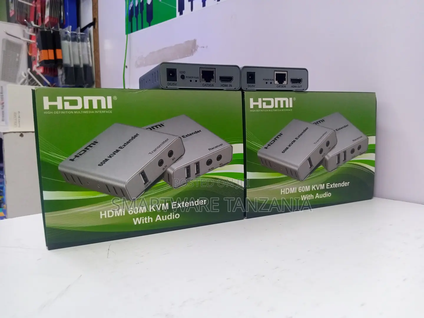 60m Usb KVM Hdmi Extender With Audio by Cat5e Cat6 Rj45 Ethernet Cable