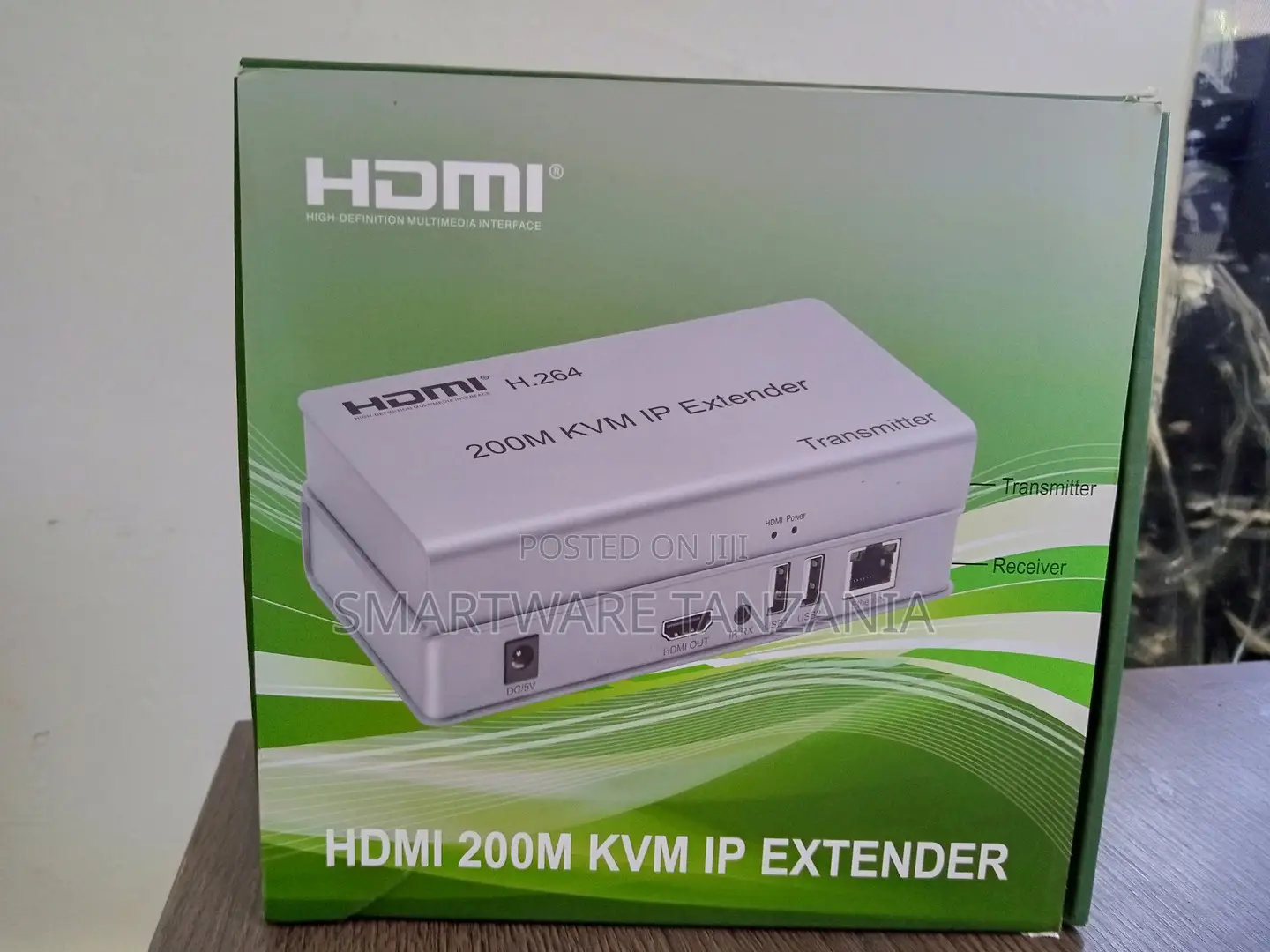 Hdmi 200m Ip KVM Extender, Over Ip Rj45 Ethernet Cat6 6a Transceiver