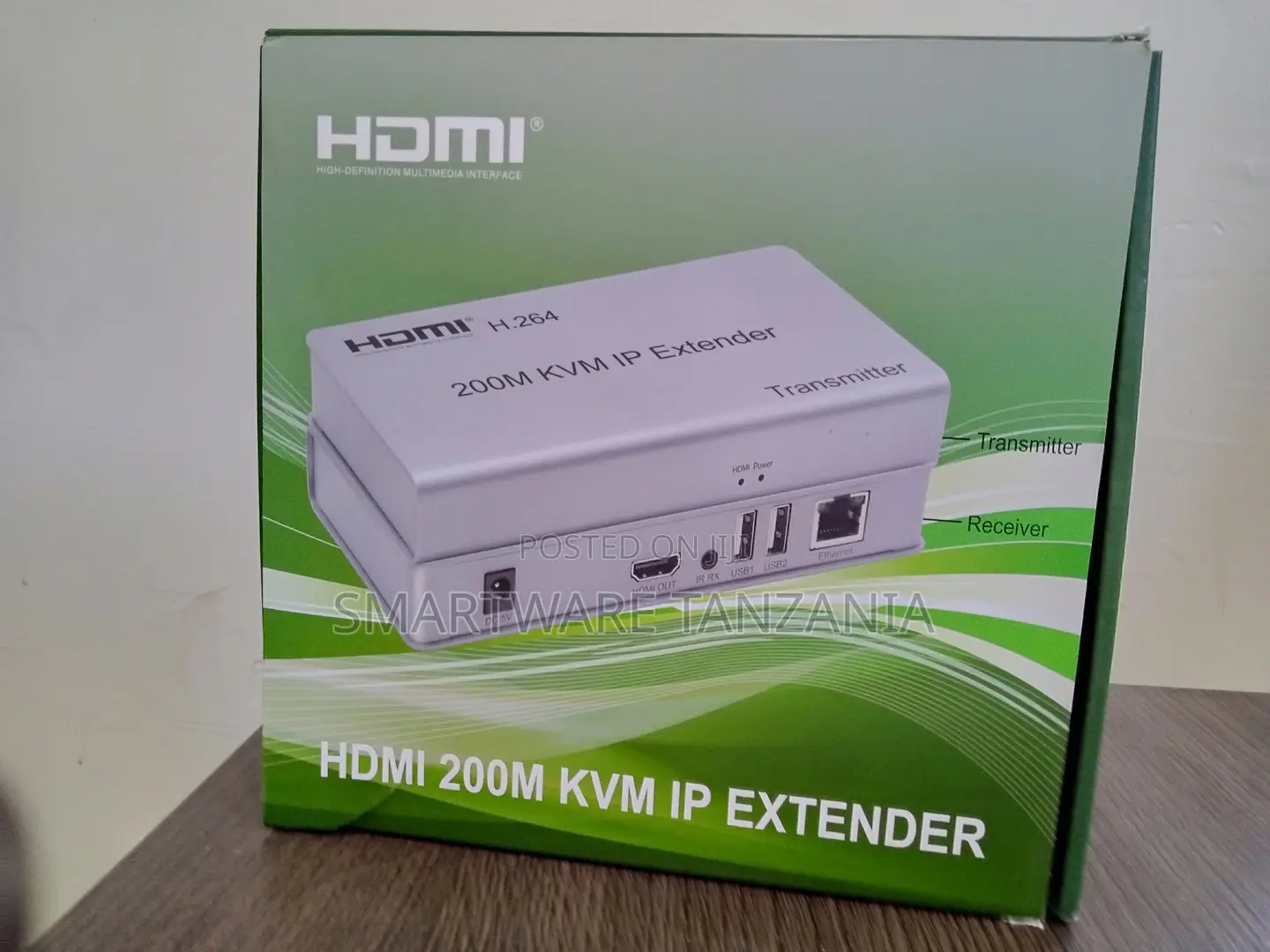 Hdmi KVM Extender Over Ip, H.264, 200m Range