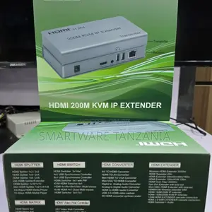 H.264 KVM Ip Extender: 200m Hdmi Usb Transmission