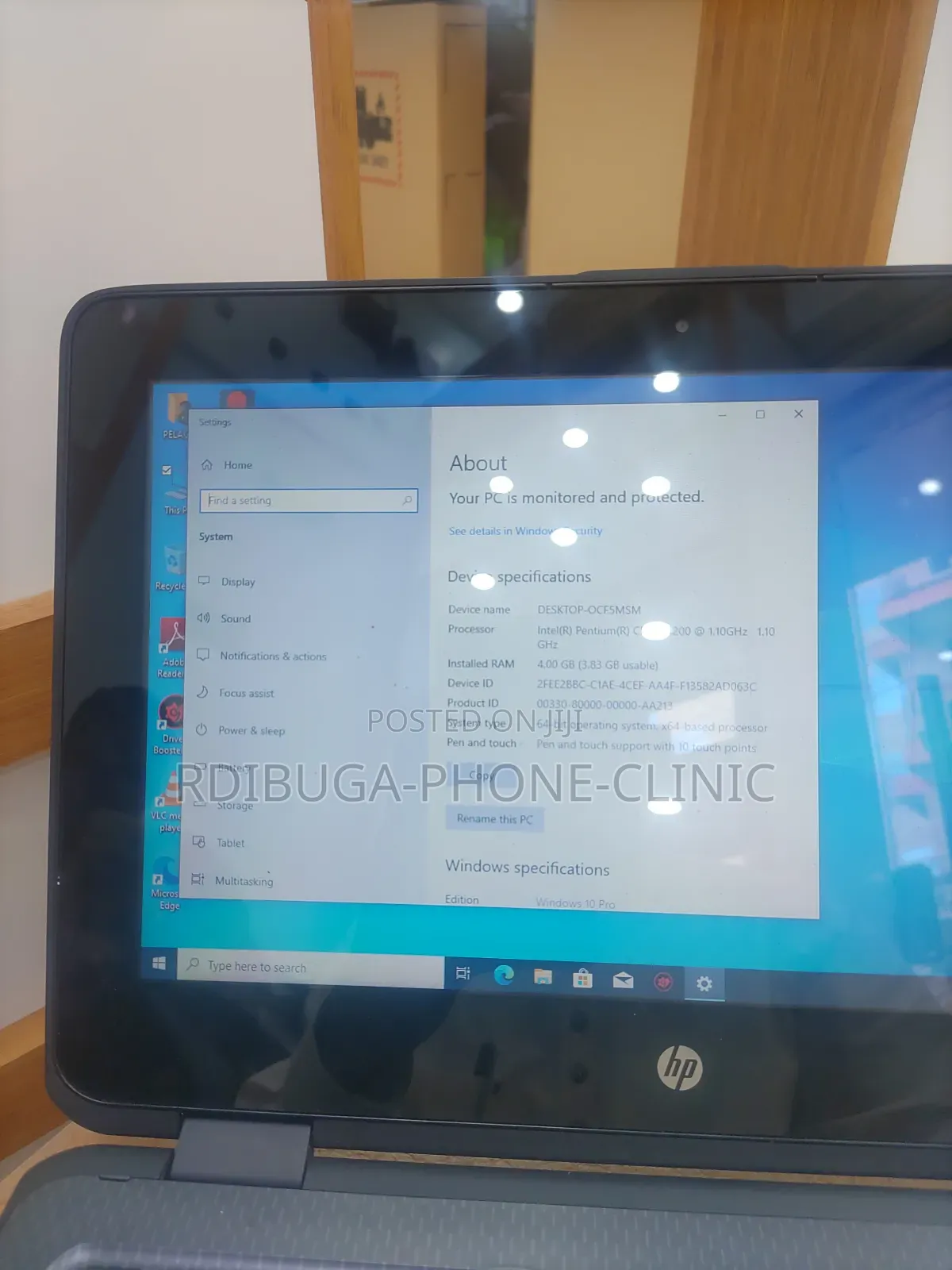 Laptop HP Chromebook X360 4GB Intel Core 2 Duo SSD 128GB