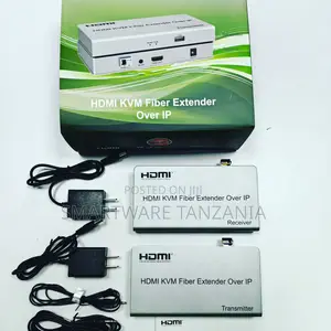 Hdmi KVM Fiber Extender Over Ip Extend Video, Audio, and Usb Signals