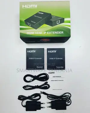 Hdmi Over Ip Extender Set, via Cat5e and Up, 200 Meters