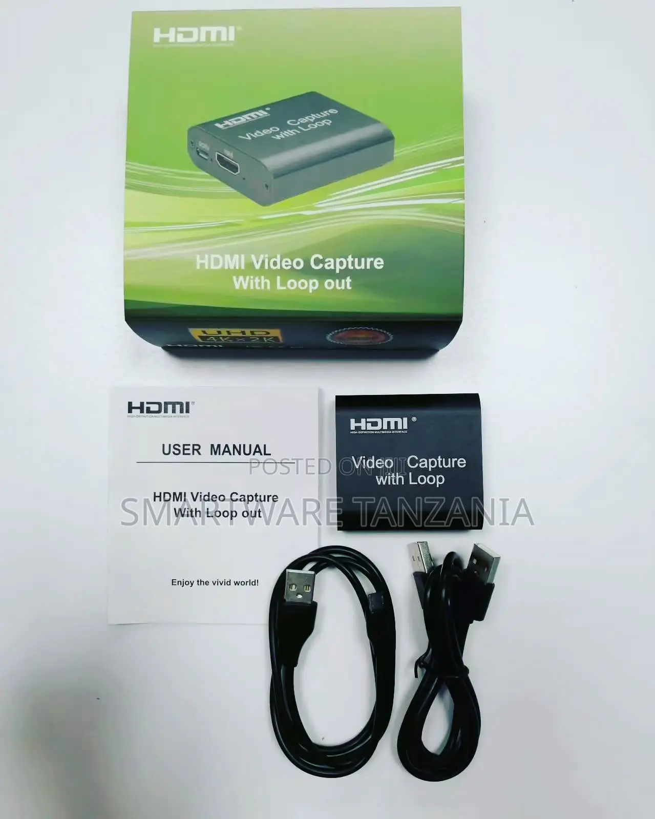 Hdmi Video Capture Card With Loop Out for Streaming Gaming