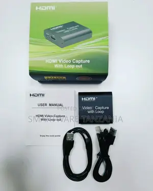  Hdmi Video Capture Card With Loop Out for Streaming Gaming