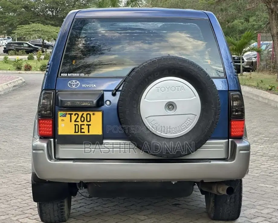 Toyota Land Cruiser Prado 3.0 D-4D 5dr 2001 Blue